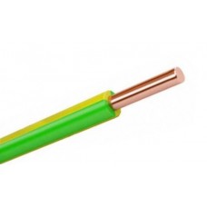 Провод медный монтажный ПуВнг(A)-LS 1х2,5 мм2 желто-зеленый