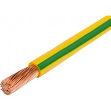 Провод ПуГВ 1х 4,0 желто-зеленый 