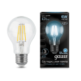 Лампа Gauss LED Filament A60 E27 6W 630lm 4100К 1/10/40