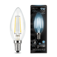 Лампа Gauss LED Filament Свеча E14 9W 710lm 4100К 1/10/50