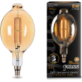 Лампа Gauss LED Vintage Filament BT180 8W E27 180*360mm Amber 780lm 2400K 1/6