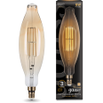 Лампа Gauss LED Vintage Filament BT120 8W E27 120*420mm Amber 780lm 2400K 1/10