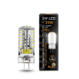 Лампа Gauss LED G4 12V 3W 230lm 2700K силикон 1/20/200