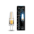 Лампа Gauss LED G4 12V 2W 200lm 4100K силикон 1/20/200