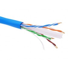 Информационный кабель неэкранированный U/UTP 4х2 CAT6, LSZH, синий