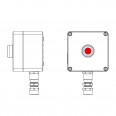 Взрывозащищенный пост управления из алюминия CPE-A-12-(1xP1G(11))-1xKA2MHK(C)1Ex d e IIC Т5 Gb / Ex tb IIIC T95гр.C Db IP66