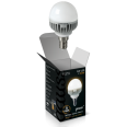 Лампа LED шар металл 5W 2700K E14 Gauss(60лн)(выводится)