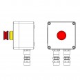 Взрывозащищенный пост управления из алюминия CPE-A-12-(1xP3E(11))-2xKA2MHK(C)1Ex d e IIC Т5 Gb / Ex tb IIIC T95гр.C Db IP66