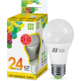 Лампа светодиодная LED-A60-standard 24Вт 220В Е27 3000К 2160Лм ASD