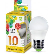 Лампа светодиодная LED-ШАР-standard 10Вт 230В Е27 3000К 900Лм ASD