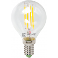 Лампа светодиодная LED-ШАР-deco 7Вт 220В Е27 4000К 630Лм прозрачная IN HOME