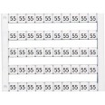 Горизонтальная маркировка номеров (0) DY 5 (пластина 50 шт) KLEMSAN