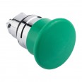 Исполнительный механизм кнопки XB4 ``Грибок`` зеленый возвратный без фиксации без подсветки EKF PROx