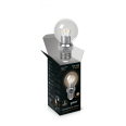Лампа LED шар для хр-х люстр прозр 3W 2700K E27 Gauss(40лн)
