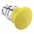 Исполнительный механизм кнопки XB4 ``Грибок`` желтый возвратный без фиксации без подсветки EKF PROxi