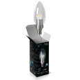Лампа LED свеча для хруст люстр (прозр) 3W 4100K E14 Gauss(40лн)