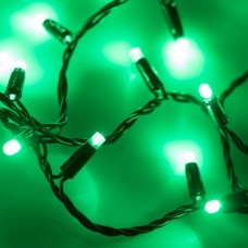 Светодиодная гирлянда ARD-STRING-CLASSIC-10000-BLACK-100LED-STD GREEN (230V, 7W) (ARDCL, IP65)