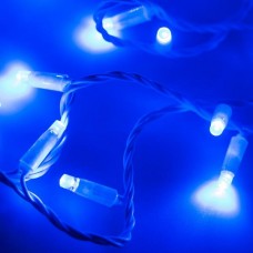 Светодиодная гирлянда ARD-STRING-CLASSIC-10000-WHITE-100LED-FLASH BLUE (230V, 7W) (ARDCL, IP65)