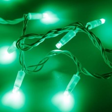 Светодиодная гирлянда ARD-STRING-CLASSIC-10000-WHITE-100LED-STD GREEN (230V, 7W) (ARDCL, IP65)