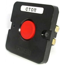 ПКЕ 112-1 У3, 10А, 660В, 1 элемент, красный цилиндр, в нишу, IP40, пост управления (ЭТ)