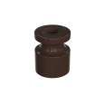 Изолятор универсальный пластиковый, цвет - коричневый (100шт/уп)
