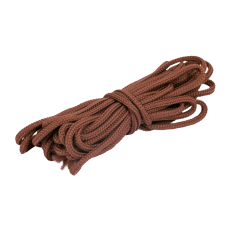 Шнур из п/э нити для фиксации проводов на изоляторах, цвет - шоколад, ТМ `МезонинЪ`, (5м /уп)