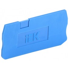 Заглушка для КПИ 3в-1,5/2,5 3 вывода синяя IEK