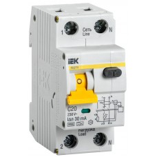 АВДТ 32 C20 - Автоматический Выключатель Дифференциального тока 20А, 30мА