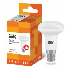 Лампа светодиодная ECO R39 рефлектор 3Вт 220В 3000К E14 IEK