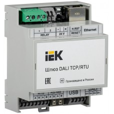 Шлюз DALI TCP/RTU на 64 устройства IEK