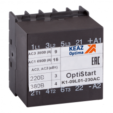 Мини-контактор OptiStart K1-09L10-24AC-VS