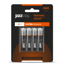 LR03 JAZZway ULTRA Alkaline BL-4