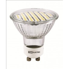 Лампа светодиодная PAR16-5 Вт-220 В -4000 К–GU 10 SMD TDM