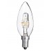 Лампа галогенная `Свеча` прозрачная 42 Вт-230 В-Е14 TDM
