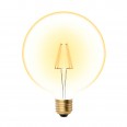 LED-G125-8W/GOLDEN/E27 GLV21GO Лампа светодиодная Vintage. Форма «шар», золотистая колба. Картон. ТМ