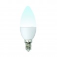 LED-C37-6W/NW/E14/FR/MB PLM11WH Лампа светодиодная. Форма «свеча», матовая. Серия Multibright. Белый