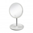 TLD-590 White/LED/80Lm/6000K/Dimmer Настольный светильник - зеркало, 4W. Встроенный аккумулятор 3.7V