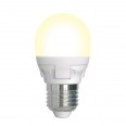 LED-G45 7W/3000K/E27/FR/DIM PLP01WH Лампа светодиодная, диммируемая. Форма «шар», матовая. Серия Ярк