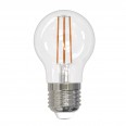 LED-G45-11W/3000K/E27/CL PLS02WH Лампа светодиодная. Форма `шар`, прозрачная. Серия Sky. Теплый белы