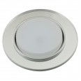 DLS-L159 GX53 CHROME/GLASSY Светильник декоративный встраиваемый, серия Luciole. Без лампы, цоколь G