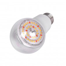 LED-A60-15W/SPFB/E27/CL PLP30WH Лампа светодиодная для растений. Форма `A`, прозрачная. Спектр для фотосинтеза. Картон. ТМ Uniel