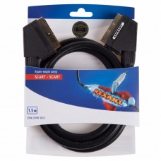 Шнур SCART - SCART (21pin) 1.5М (GOLD) REXANT