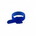 Хомут–липучка многоразовый 150х12 мм, синий (упак. 12 шт.) REXANT