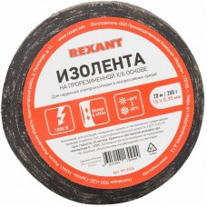 Изолента ХБ REXANT 15 х 0,35 мм, (ролик 20 м/200 г) (1-ПОЛ)