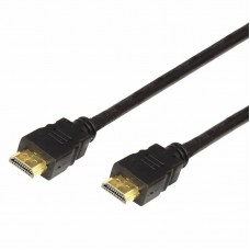 Шнур HDMI - HDMI, длина 1,5 метра, (GOLD) (PE пакет) PROconnect