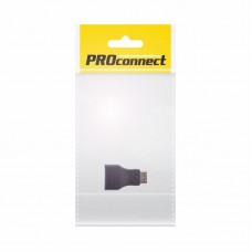 Переходник HDMI (гнездо HDMI - штекер mini HDMI), (1шт.) (пакет) PROconnect