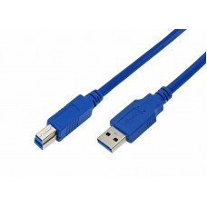 Шнур USB-B 3.0 штекер - USB-A 3.0 гнездо, длина 3 метра (PE пакет) REXANT