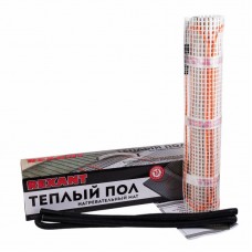 Теплый пол (нагревательный мат) REXANT Extra, площадь 2,0 м2 (0,5 х 4,0 метров), 320Вт, (двух жильный)