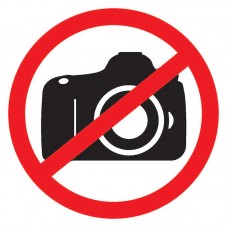 Табличка ПВХ запрещающий знак «Фотосъемка запрещена» 150х150 мм REXANT