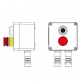 Взрывозащищенный пост управления из полиэстера CPE-P-03-(1xP1B(11)-1xP3E(11))-2xKA2MHK(C)1Ex d e IIC Т5 Gb / Ex tb IIIC T95гр.C Db IP66/КЗ